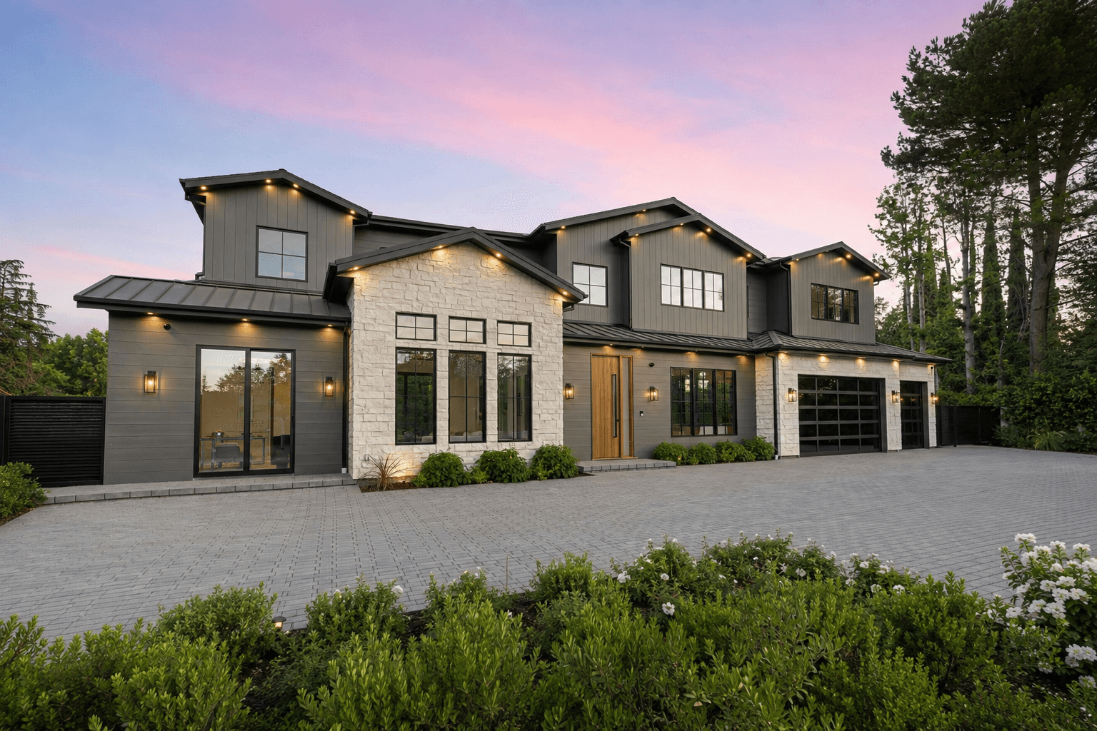 Completed Domex Construction exterior remodel in Spokane